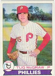 1979 Topps Baseball Cards      345     Tug McGraw